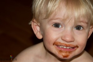 Chocolate Pudding Face!