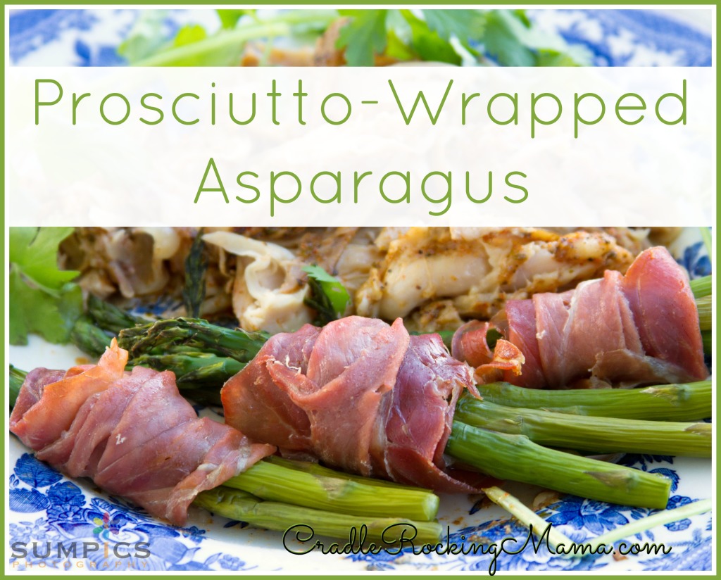 Prosciutto-Wrapped Asparagus CradleRockingMama.com