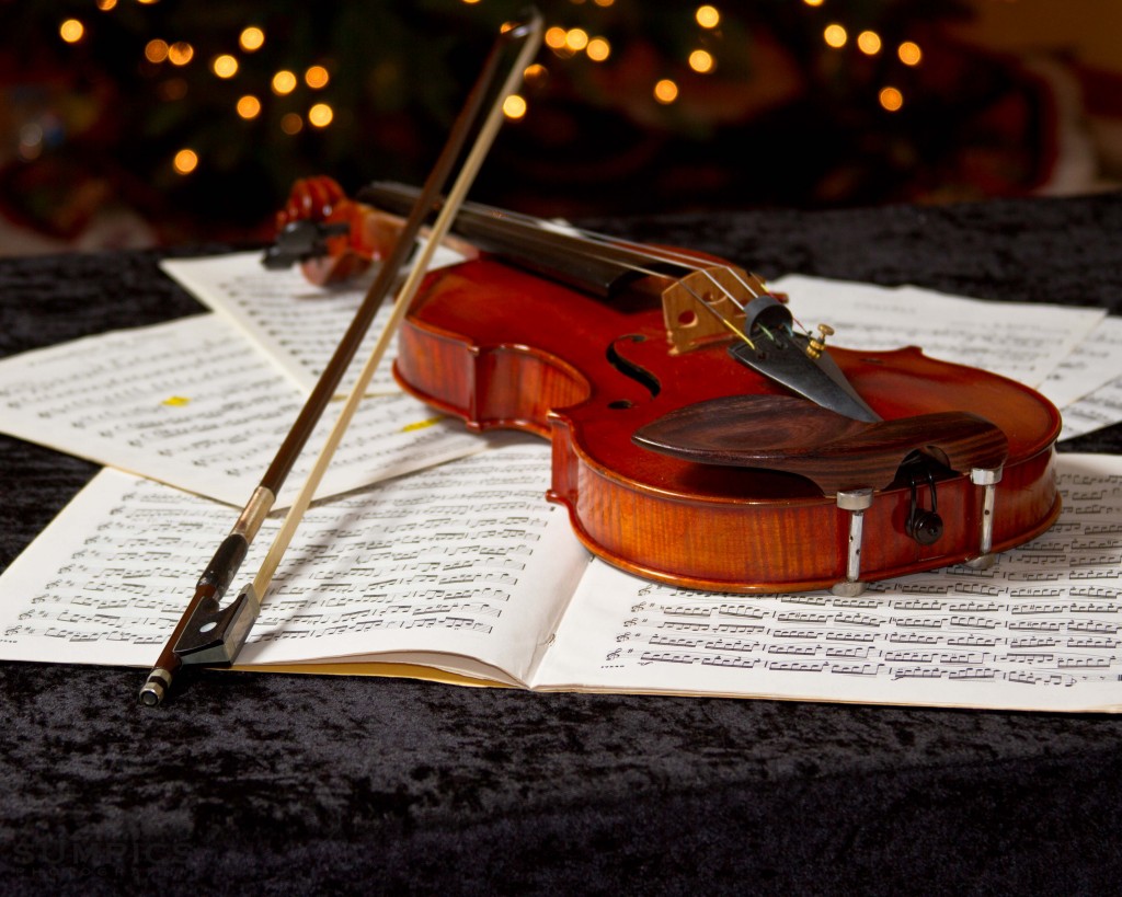 Violin Bokeh