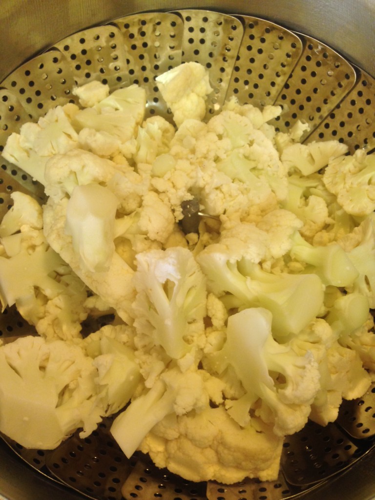 Cauliflower Steaming