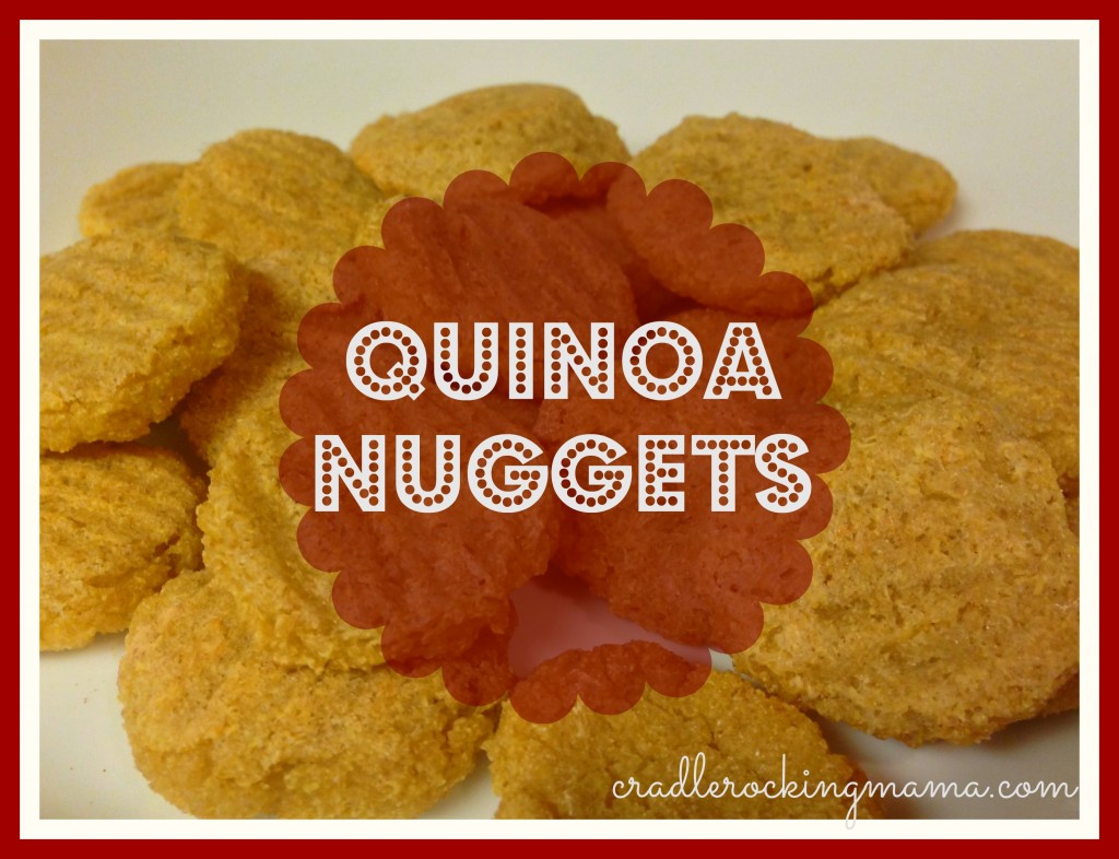 Quinoa Nuggets cradlerockingmama