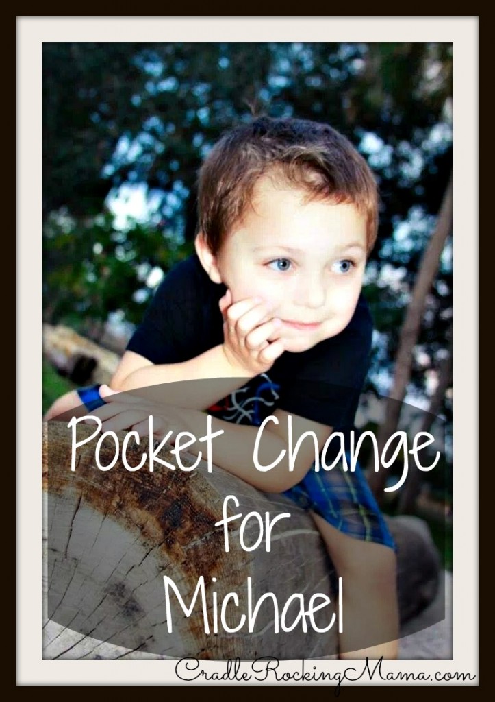 Pocket Change for Michael Gonzalez cradlerockingmama