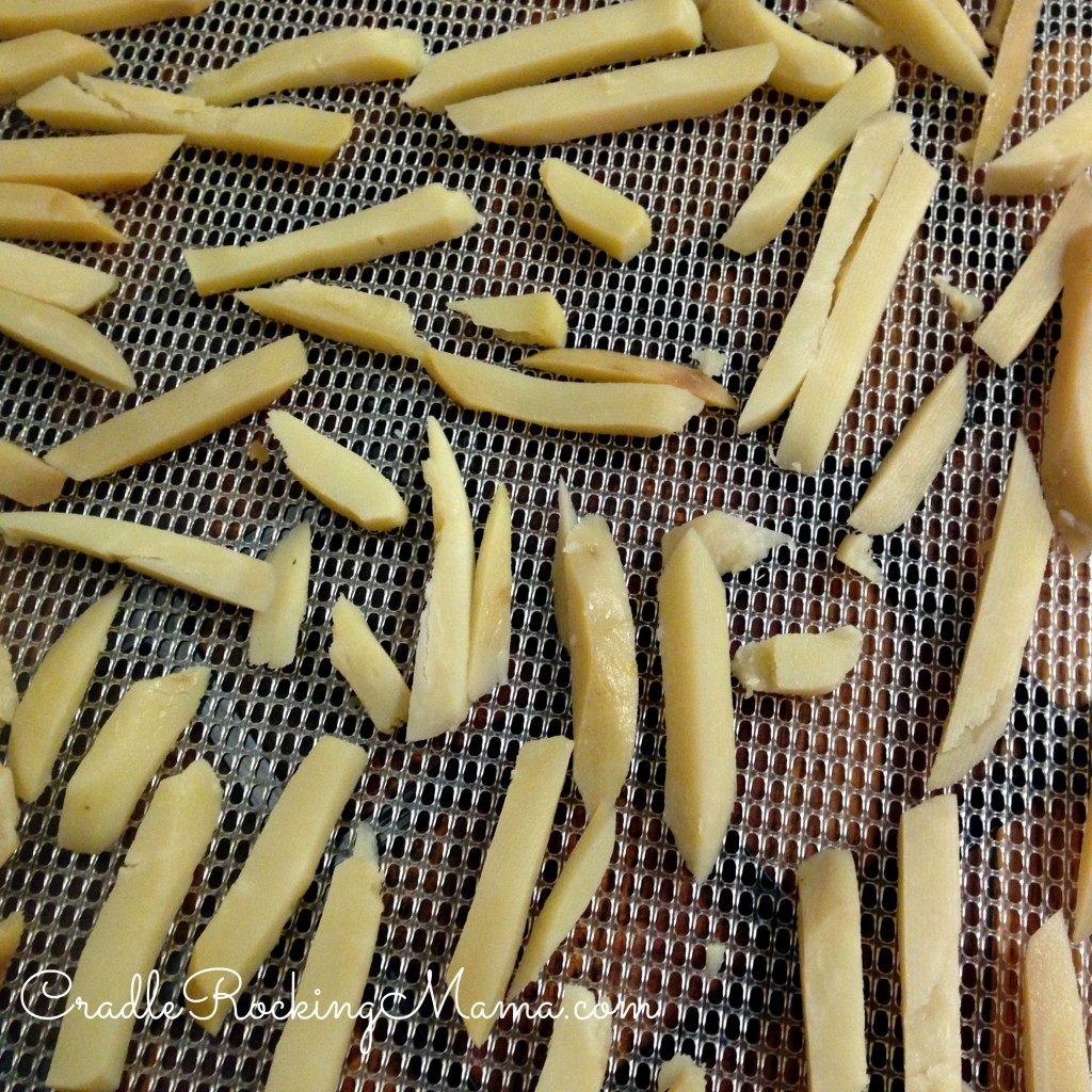 Pre Baked Fries ready to Dehydrate CradleRockingMama