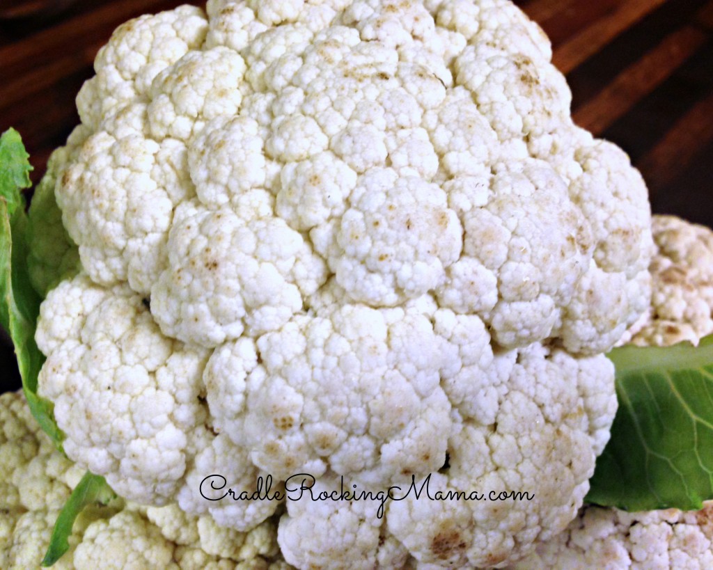 Cauliflower CradleRockingMama.com