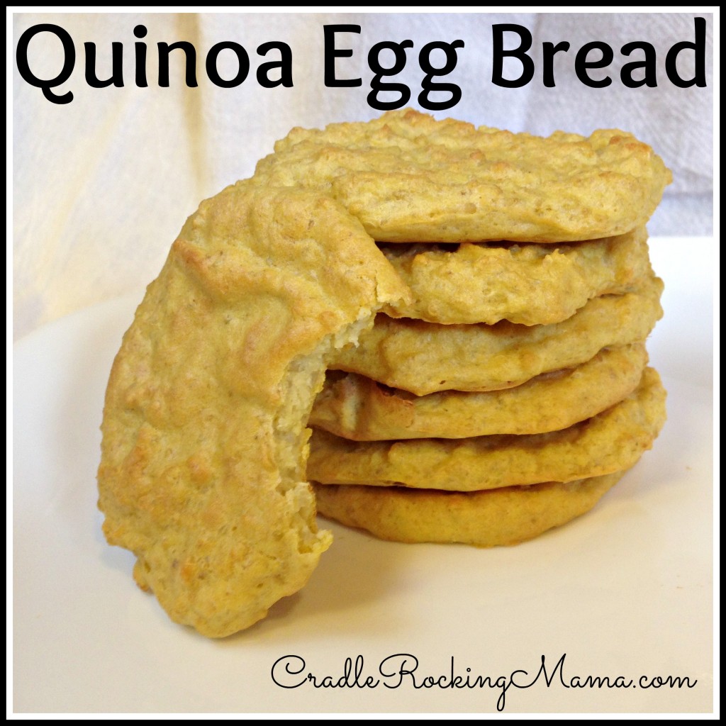 Quinoa Egg Bread CradleRockingMama.com