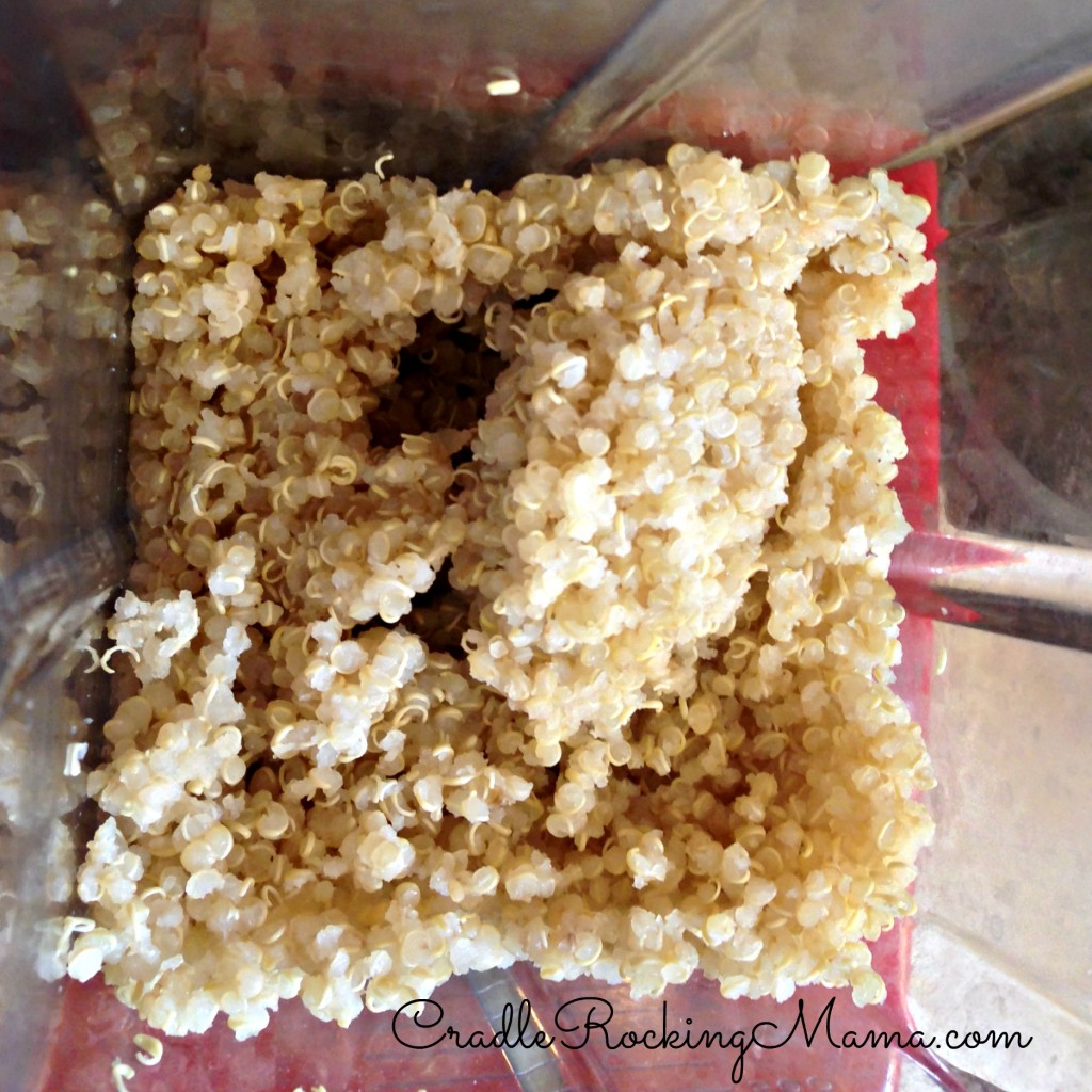 Quinoa in Blender CradleRockingMama.com