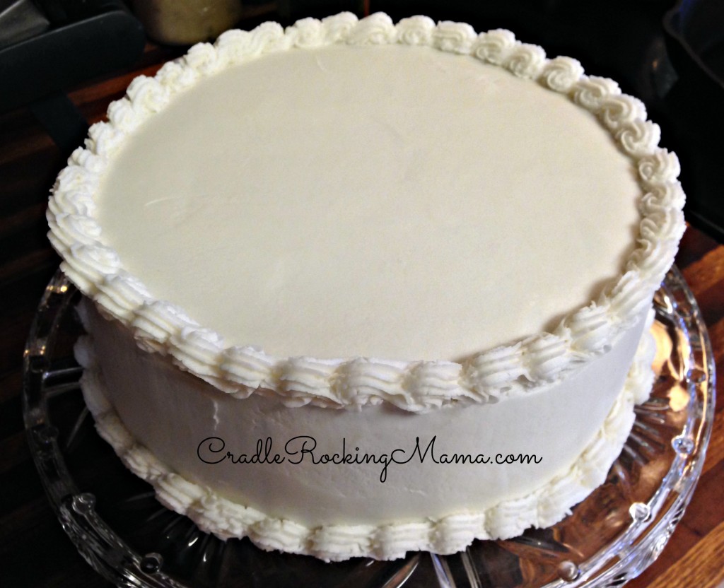 Gorgeous Homemade Cake CradleRockingMama.com