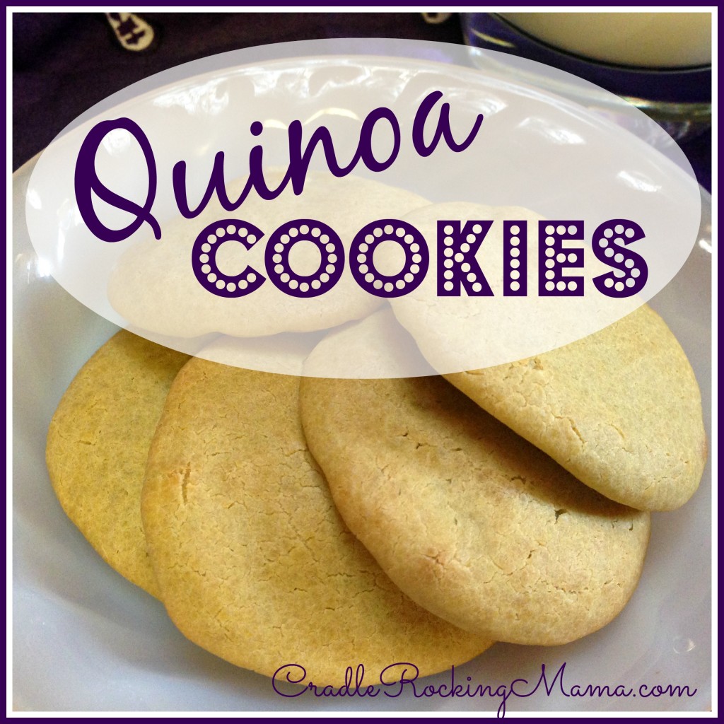 Quinoa Cookies CradleRockingMama.com