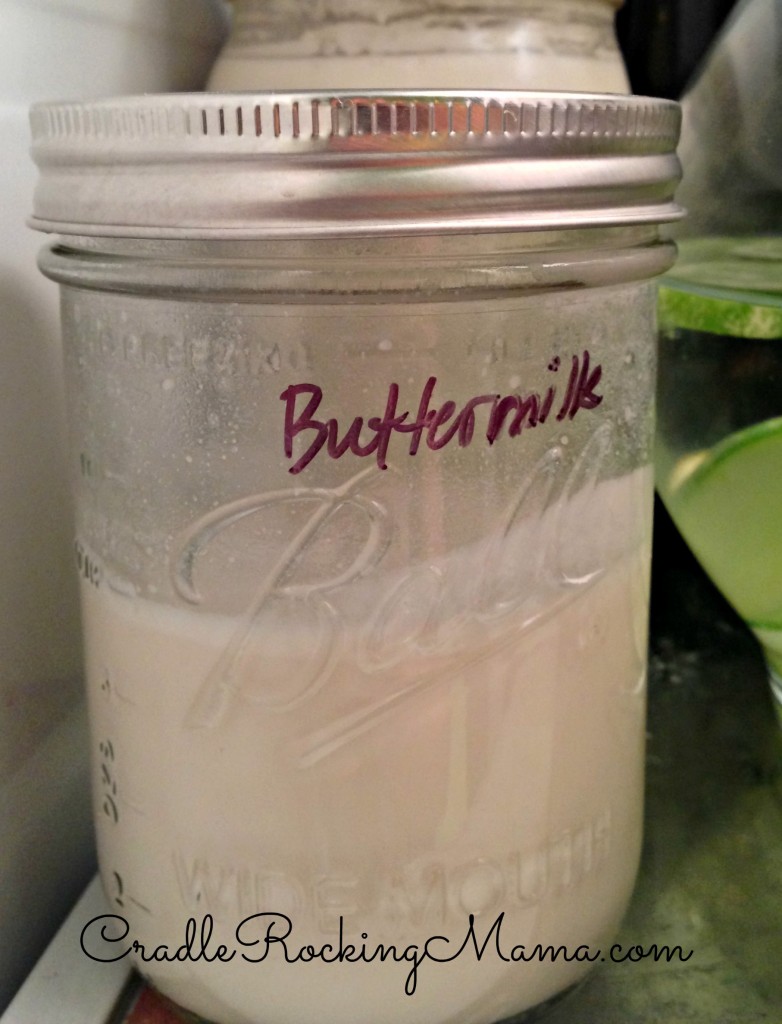 Buttermilk In the Fridge CradleRockingMama.com