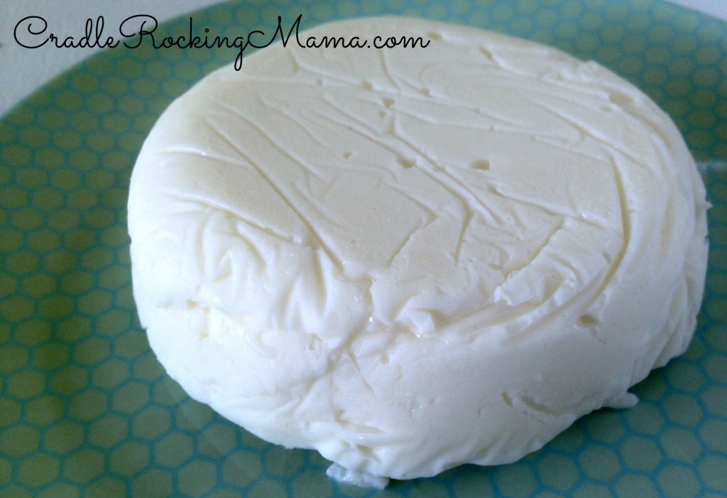 Finished Molded Goat Milk Butter CradleRockingMama.com