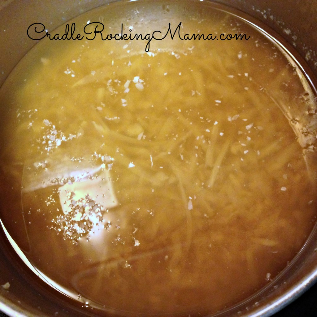 Rehydrated Cauliflower after 30 minutes on the stove CradleRockingMama.com