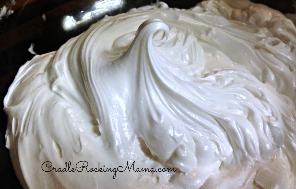 Stiff Peaks in the Whipped Cream CradleRockingMama.com