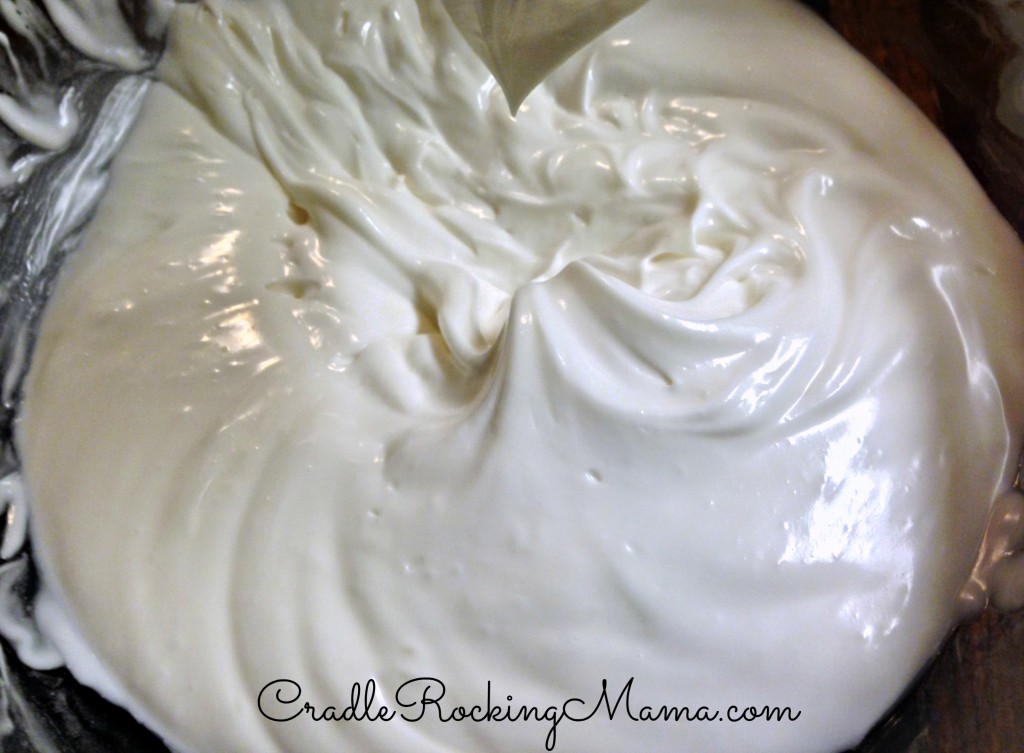 Your Basic Whipped Cream from Goat Milk CradleRockingMama.com