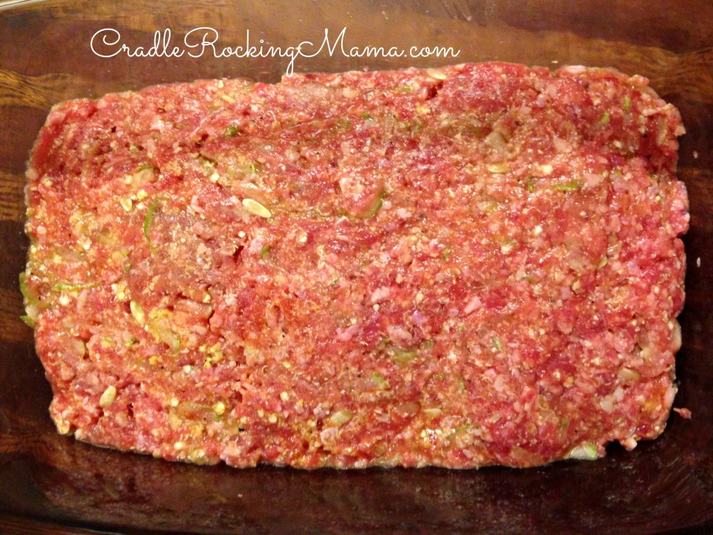 Meatloaf in a pan CradleRockingMama.com