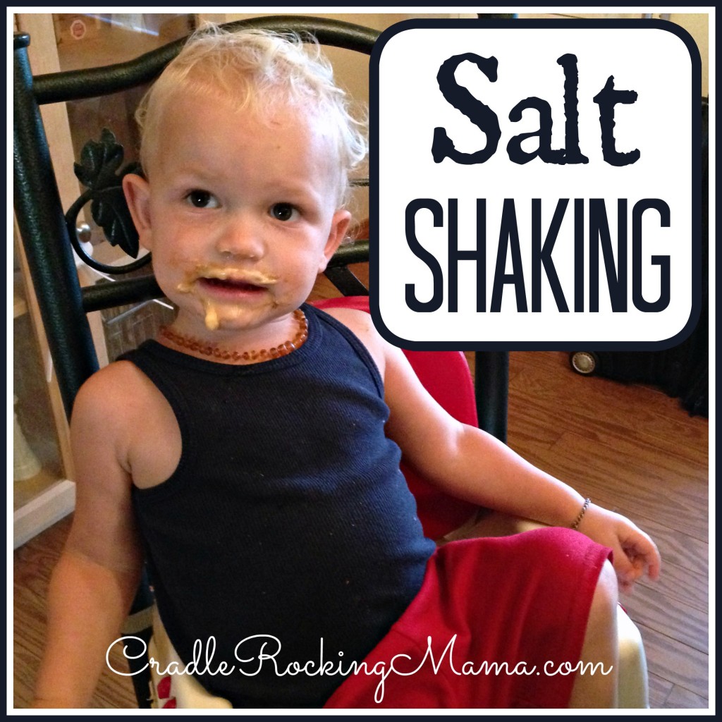 Salt Shaking CradleRockingMama.com