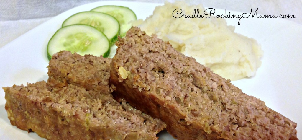 Tomato Free Meatloaf CradleRockingMama.com