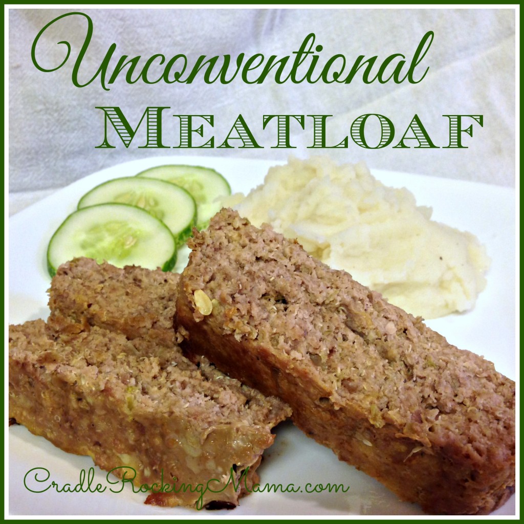 Unconventional Meatloaf CradleRockingMama.com