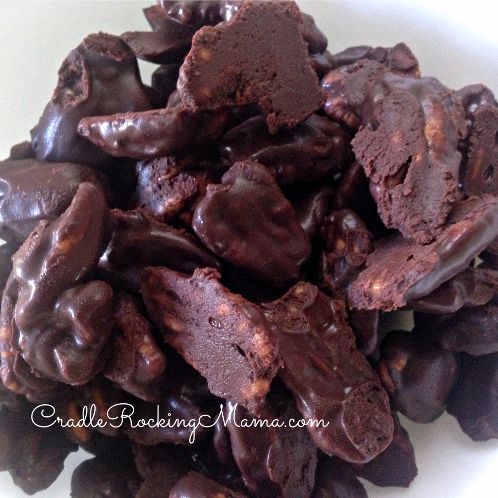 Chocolate Covered Pecans CradleRockingMama.com