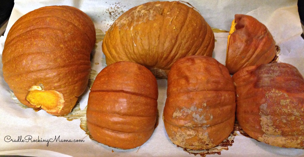 Baked Pumpkins CradleRockingMama.com