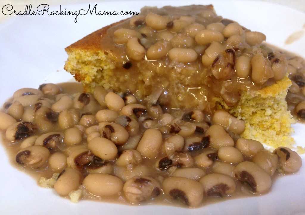 Pinto Beans And Cornbread Yum CradleRockingMama.com