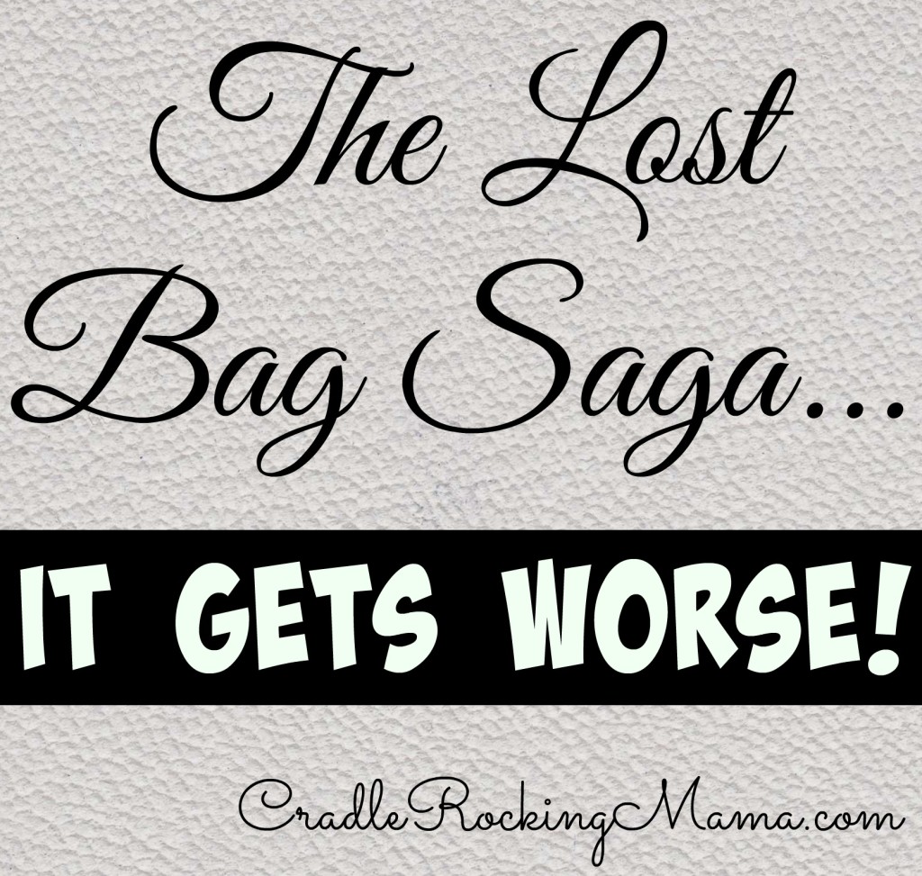 The Lost Bag Saga It Gets Worse CradleRockingMama.com