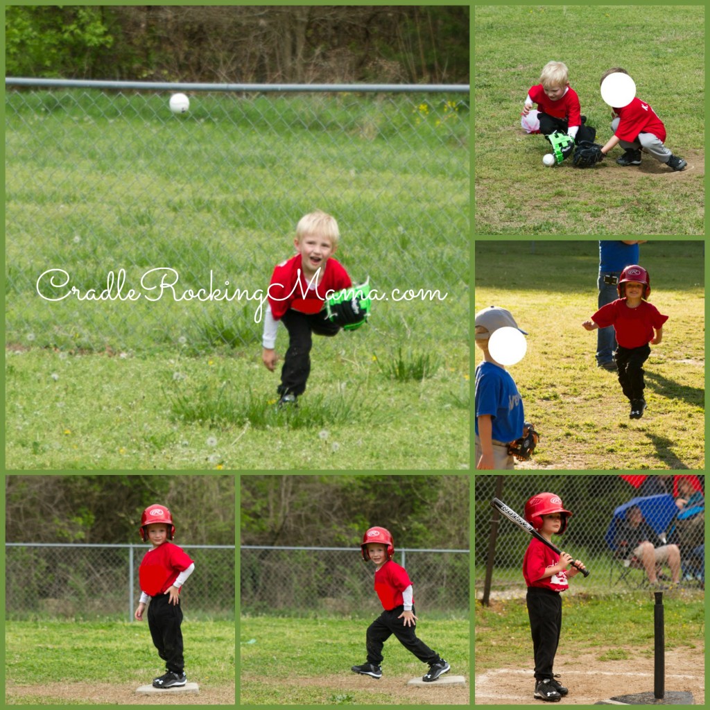 Jed's Tee ball Season CradleRockingMama.com